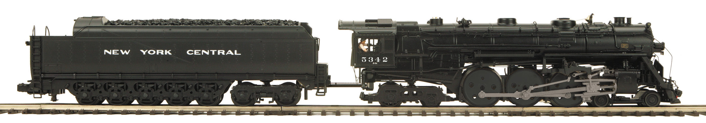 MTH 20-3868-1 O Scale Premier 4-6-4 J1e Hudson Steam Loco NYC 5342 with PS3