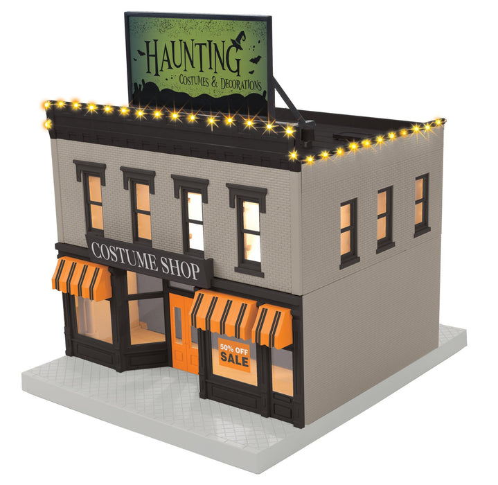 MTH 30-90682 O Gauge 2 Story City Building Halloween Costume Shop