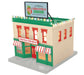 MTH 30-90683 O Gauge 2 Story City Building Elf Expressions Christmas Emporium with LEDs