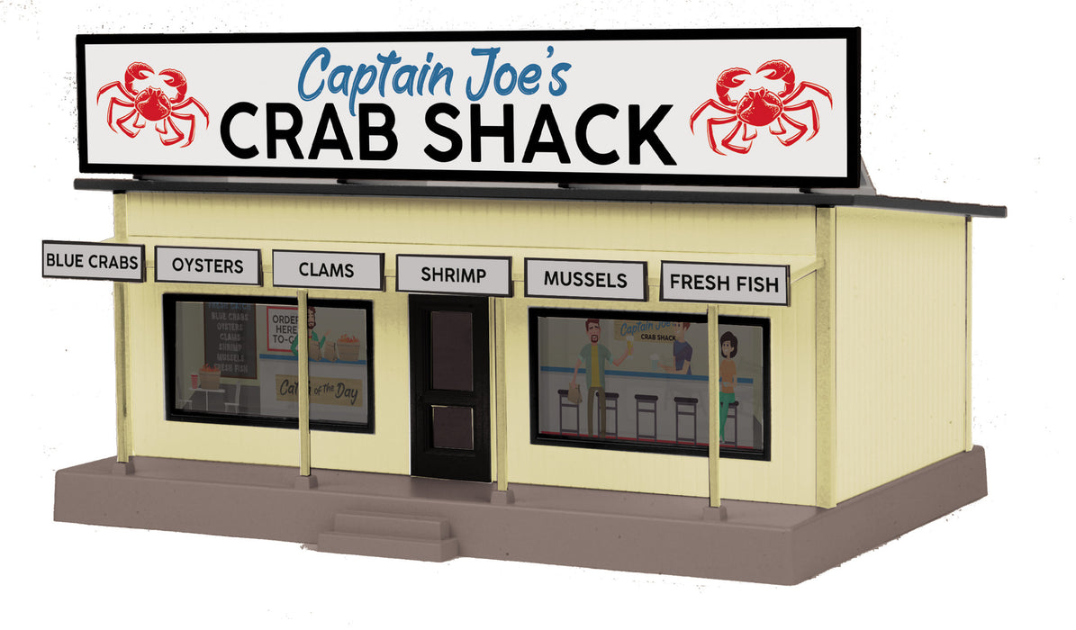 MTH 30-90691 O Gauge Joe's Crab Shack Roadside Stand