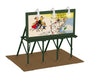 MTH 30-90701 O Gauge Lighted Billboard Pleasure Island