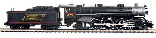 MTH Premier 20-3813-1 O Scale 4-6-2 Heavy Pacific Maine Central MEC 470