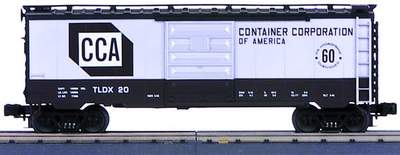 MTH Premier 20-93011 O Scale 40' Boxcar Container Corp of America CCA TLDX 20 - NOS