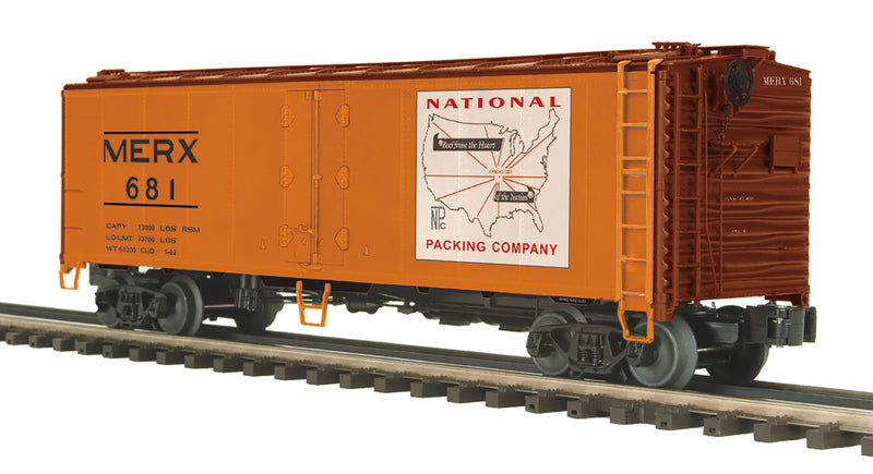 MTH Premier 20-94579 O Scale 40' Steel Reefer National Packing MERX