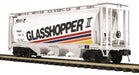 MTH Premier 20-96821 O Scale 3-Bay Cylindrical Hopper Glasshopper II RNDX