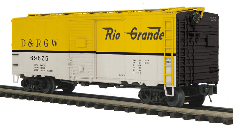 MTH Premier 20-99394 O Scale 40' AAR Boxcar Rio Grande D&RGW