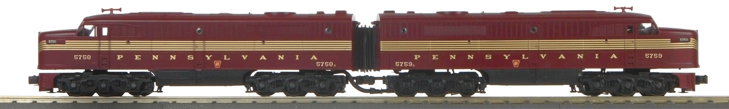 MTH RailKing 30-21076-1 O Gauge ALCo PA A-A Diesel Pennsylvania PRR (PS3)