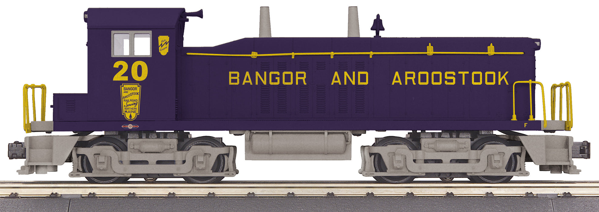 MTH RailKing 30-21134-1 O Gauge EMD NW2 Diesel Bangor and Aroostook BAR (PS3)
