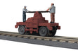 MTH RailKing 30-5235 O Gauge Operating Handcar - Maroon