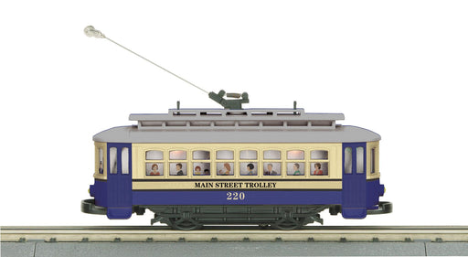 MTH RailKing 30-5246 O Gauge Bump-N-Go Trolley Main Street