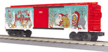 MTH Railking 30-71058 O Gauge 40' Boxcar 2021 Christmas