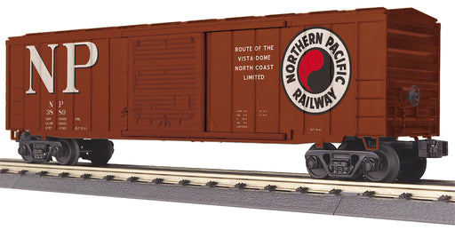 MTH Railking 30-71072 O Gauge 50' Modern Boxcar Northern Pacific NP #'s Vary