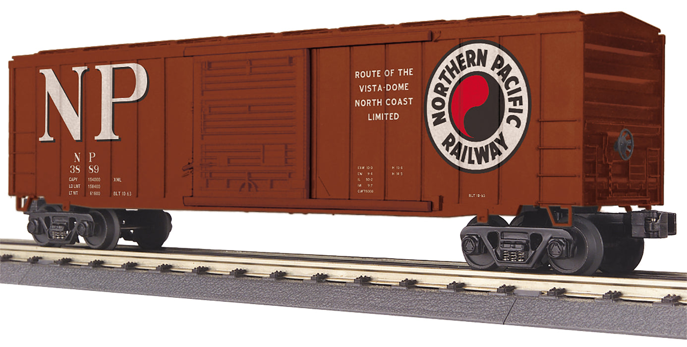 MTH Railking 30-71072 O Gauge 50' Modern Boxcar Northern Pacific NP