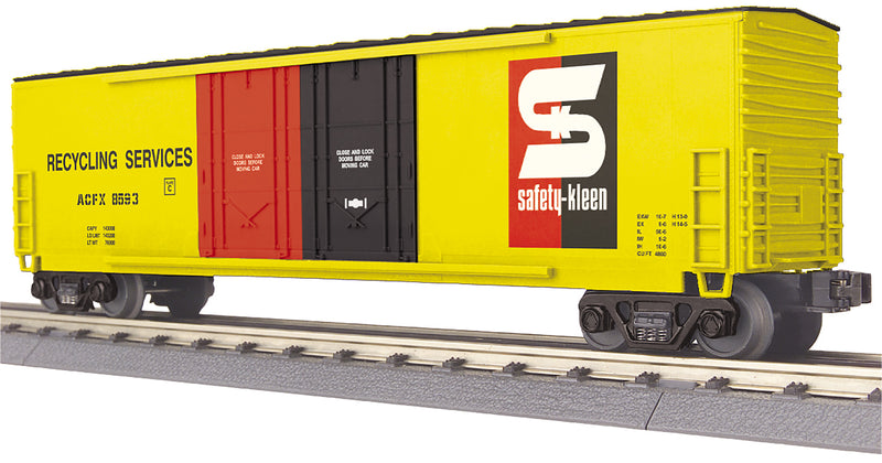 MTH Railking 30-71096 O Gauge 50' Plug Door Boxcar Safety Kleen