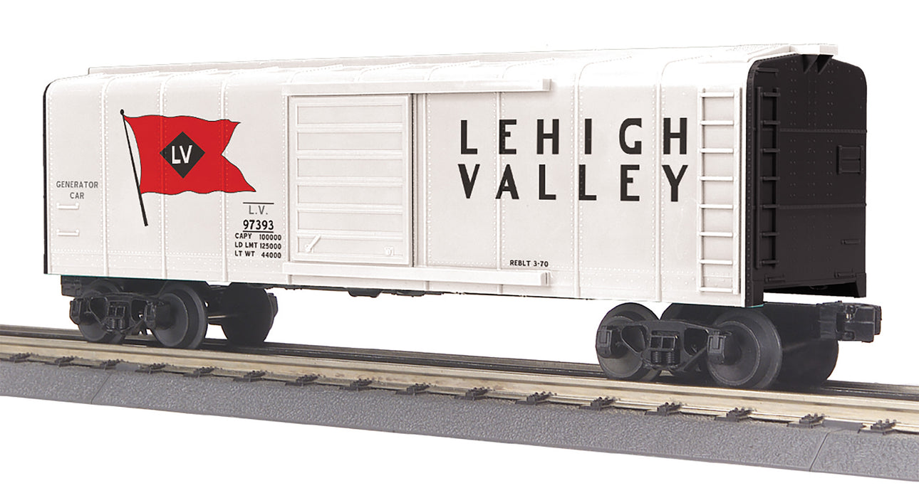 MTH Railking 30-71130 O Gauge Rounded Roof Boxcar Lehigh Valley LV