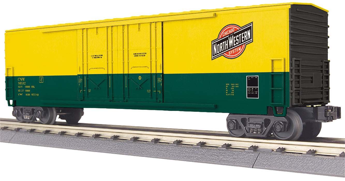 MTH Railking 30-71175 O Gauge 50' Plug Door Boxcar CNW 91532