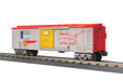 MTH Railking 30-71189 O Gauge Boxcar with Power Meter Santa Fe ATSF