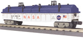 MTH RailKing 30-72233 O Gauge Gondola with Cover NASA NLAX 893526
