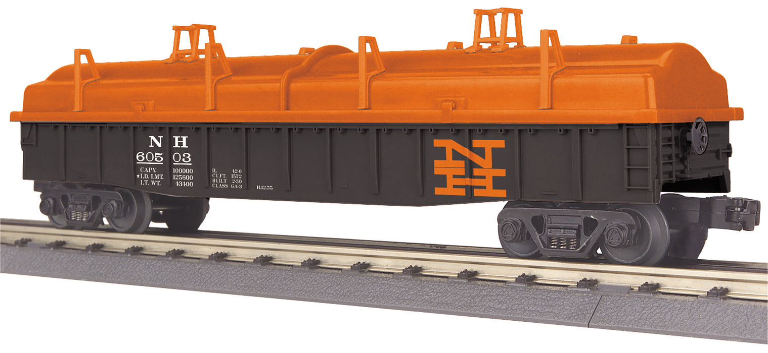 MTH RailKing 30-72236 O Gauge Gondola with Cover New Haven NH 60503