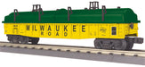 MTH RailKing 30-72237 O Gauge Gondola with Cover Milwaukee Road MILW 92403