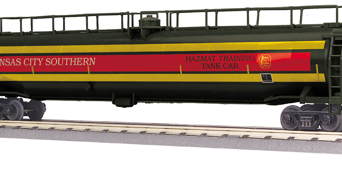 MTH Railking 30-73628 O Gauge 33K Gallon Tank Car KCS Hazmat Training ...