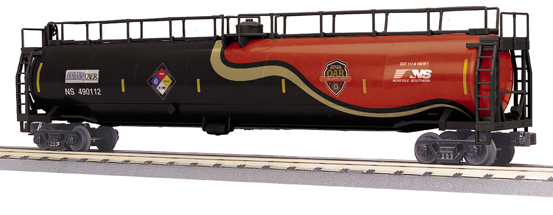 MTH Railking 30-73630 O Gauge 33K Gallon Tank Car Norfolk Southern NS 49012