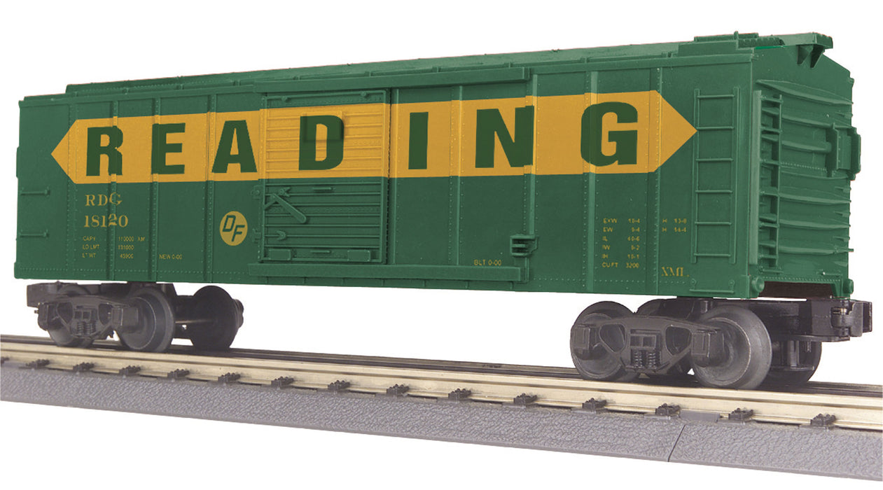 MTH RailKing 30-74078 O Gauge Boxcar Reading "Billboard" RDG 18120 - Like New USED