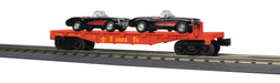 MTH RailKing 30-76876 O Gauge Santa Fe Flat Car with 1957 Corvettes