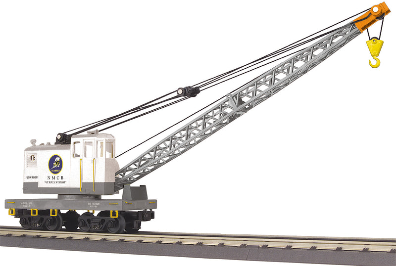 MTH Railking 30-79659 O Gauge American Crane Car US NAVY