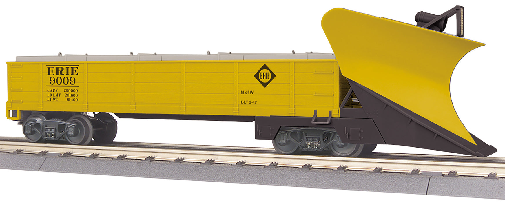 MTH Railking 30-79675 O Gauge Heavy Duty Snow Plow Erie
