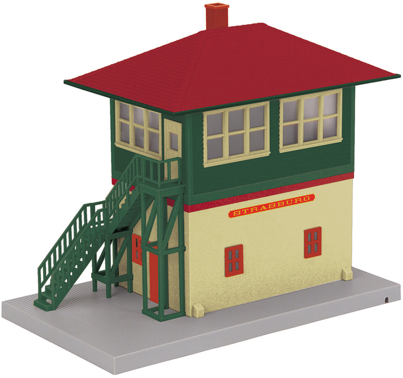MTH RailKing 30-90672 O Scale Strasburg Switch Tower