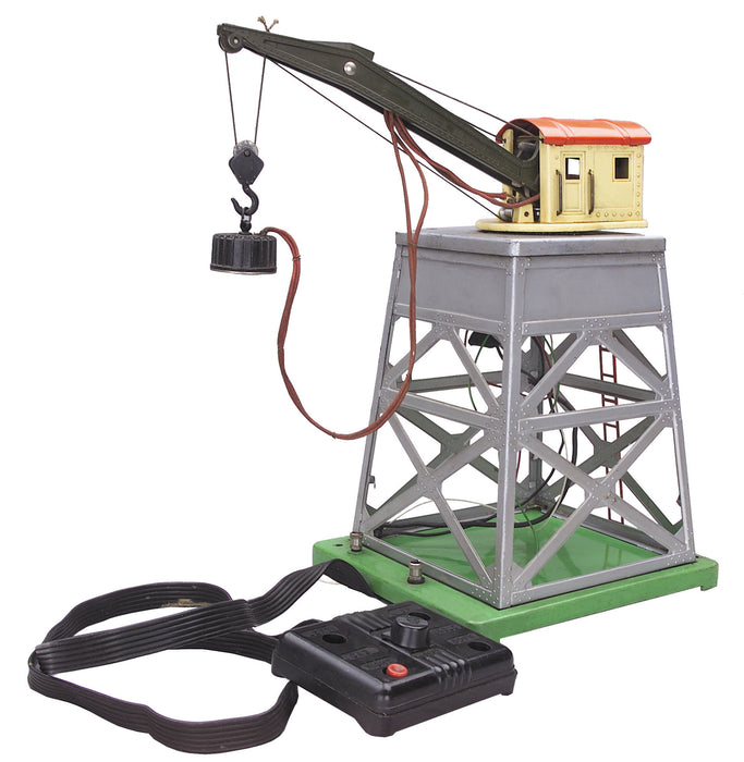 MTH Tinplate Traditions 10-1160 #165 Magnetic Crane - Like New USED