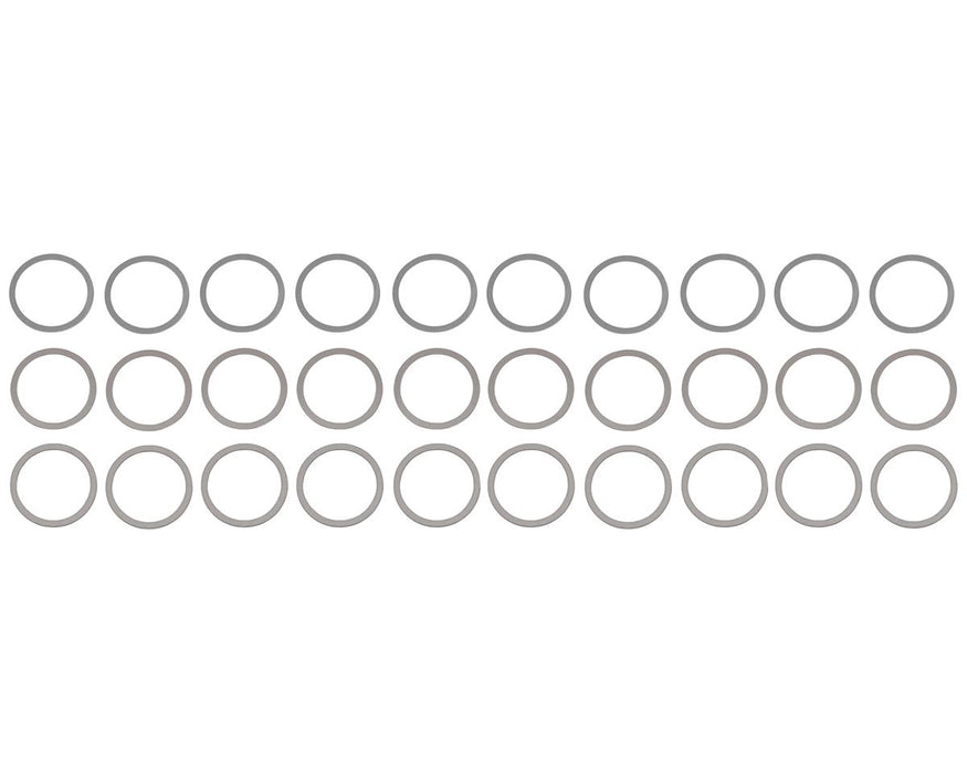 Mugen Seiki B0768 10x12x0.1/0.2/0.3mm Shim Set (30 Pack)