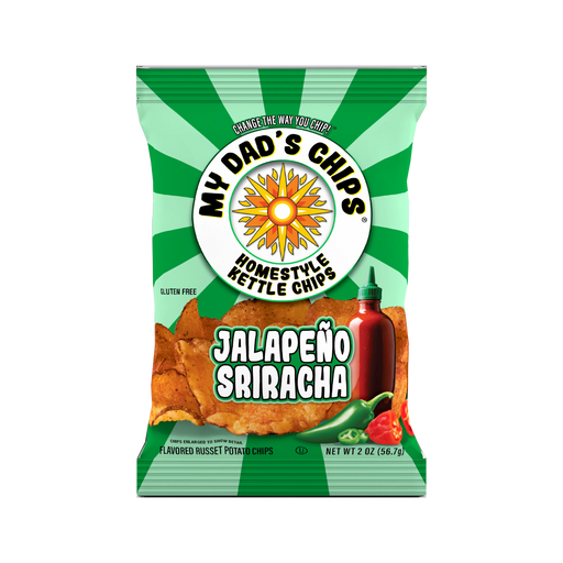 My Dad's Chips Jalapeno Sriracha 2oz