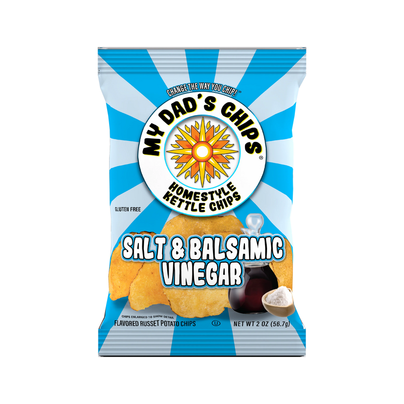 My Dad's Chips Salt and Balsamic Vinegar 2oz