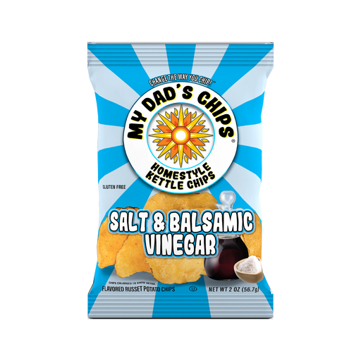 My Dad's Chips Salt and Balsamic Vinegar 2oz
