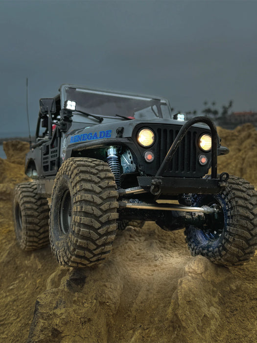 MyTrickRC MYK-AX23 LED Light Kit for Axial Jeep CJ-7 Light Kit