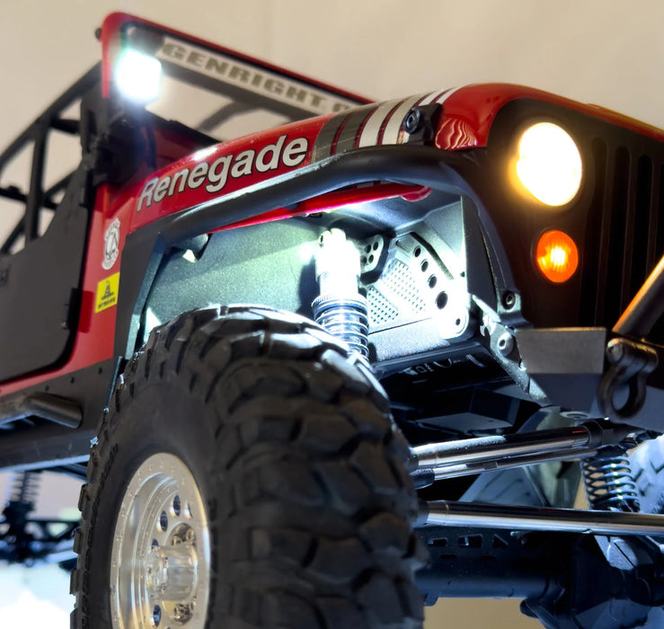 MyTrickRC MYK-AX23 LED Light Kit for Axial Jeep CJ-7 Light Kit