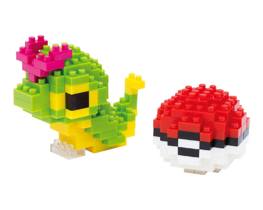 Nanoblock 14956 Caterpie & Poké Ball "Pokémon" Building Block Set