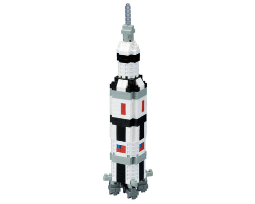 Nanoblock 20280 Sights to See Series Saturn V Rocket Building Block Set