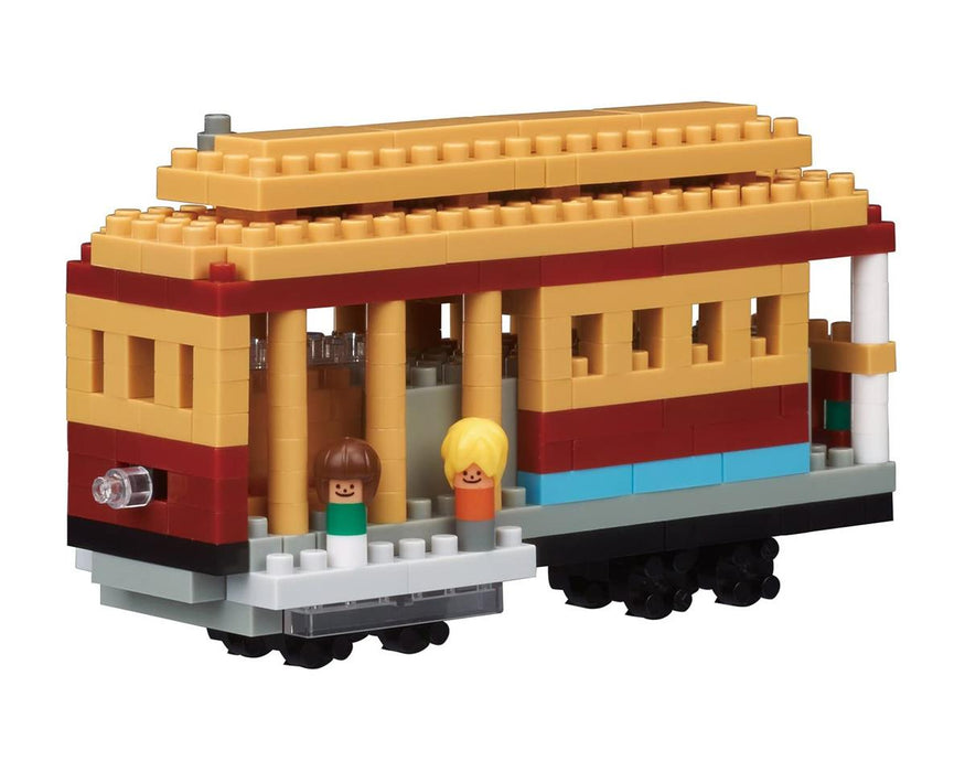 Nanoblock 20294 Sights to See Series San Francisco Cable Car Building Block Set