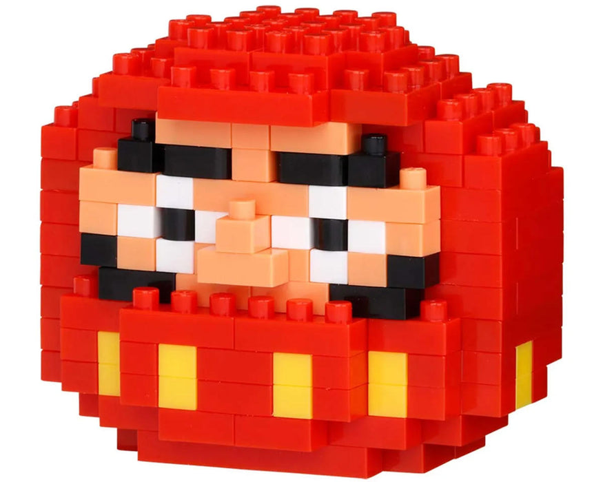 Nanoblock 20457 Character Collection Series Daruma "Culture" (Red)