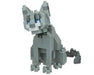 Nanoblock 21081 Collection Series Russian Blue "Cat Breed"