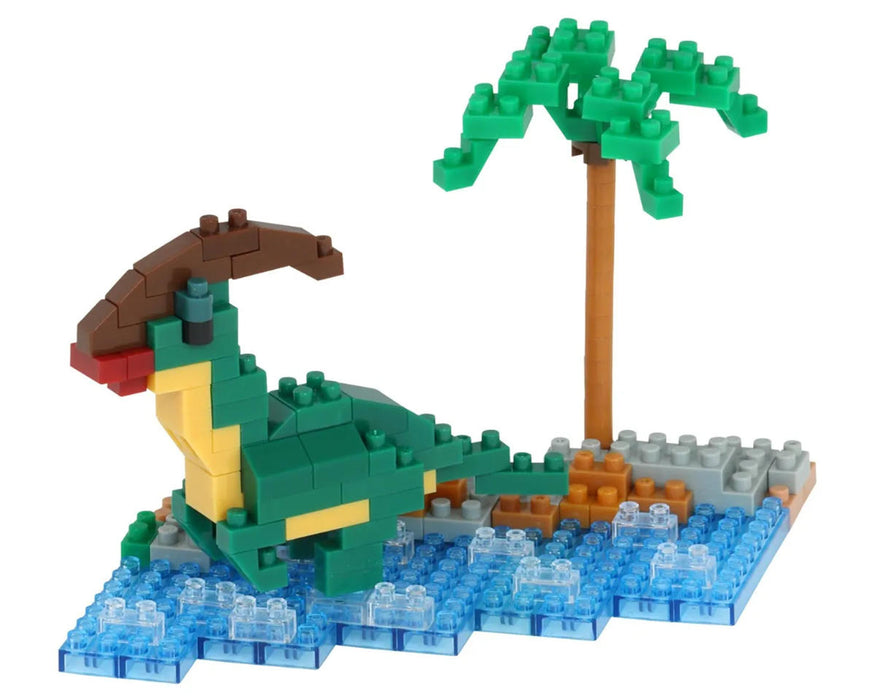 Nanoblock 22384 Collection Series Waterside Parasaurolophus "Dinosaurs"