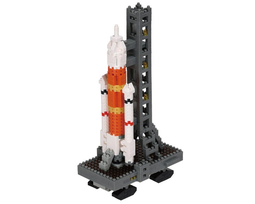 Nanoblock 22635 Sights to See Series Rocket and Launch Pad "Space"