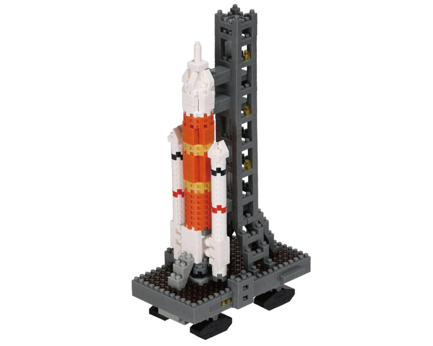 Nanoblock 22635 Sights to See Series Rocket and Launch Pad "Space"