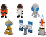 Nanoblock 22636 Mininano Series Space Collection Assortment 1 "Space" Blind Box (Chosen at Random)