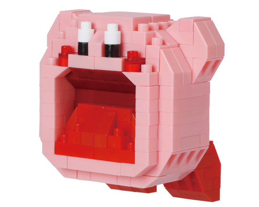 Nanoblock 22749 Character Collection Series Inhaling Kirby Building Block Set