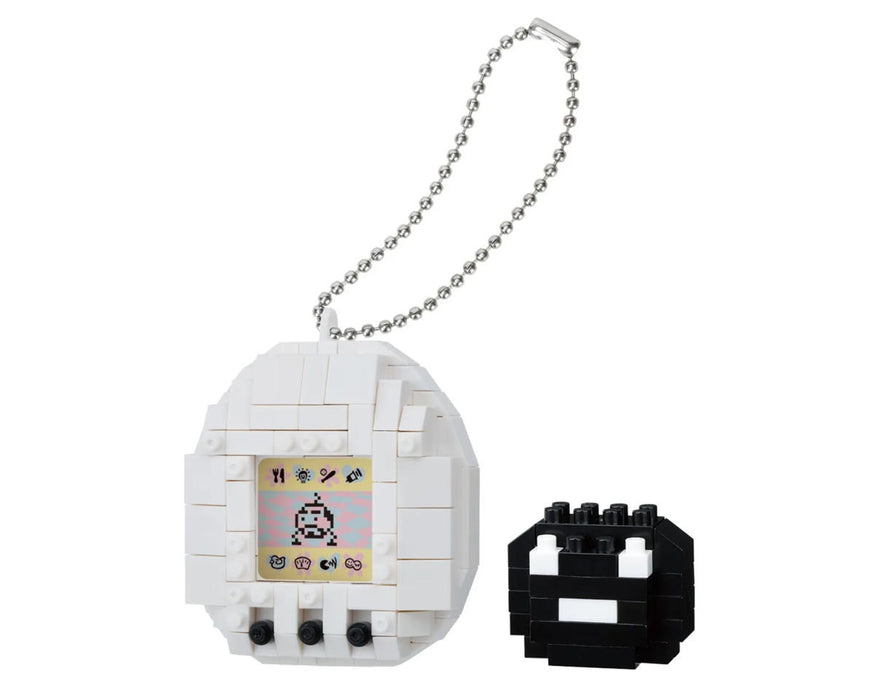Nanoblock 23396 Character Collection Series First Generation Tamagotchi (White)