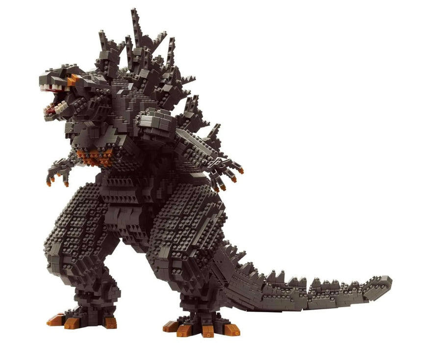 Nanoblock 23417 Advanced Hobby Series Godzilla Minus One Deluxe Edition Building Block Set